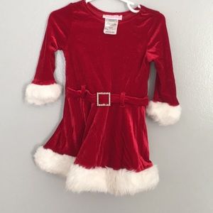 Santa dress 2t